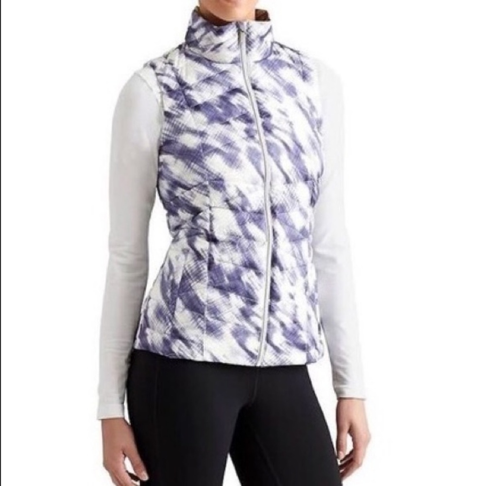 Athleta NWT Altitude Down Vest Jacket XXS v604